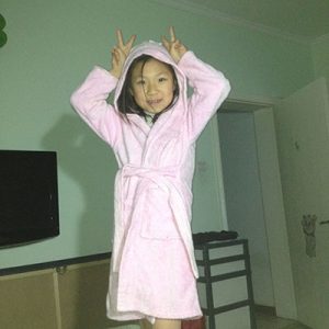 Baby photo of Xihan Zhang.